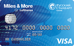 Кредитная карта Русский Стандарт «Miles & More Visa Classic»